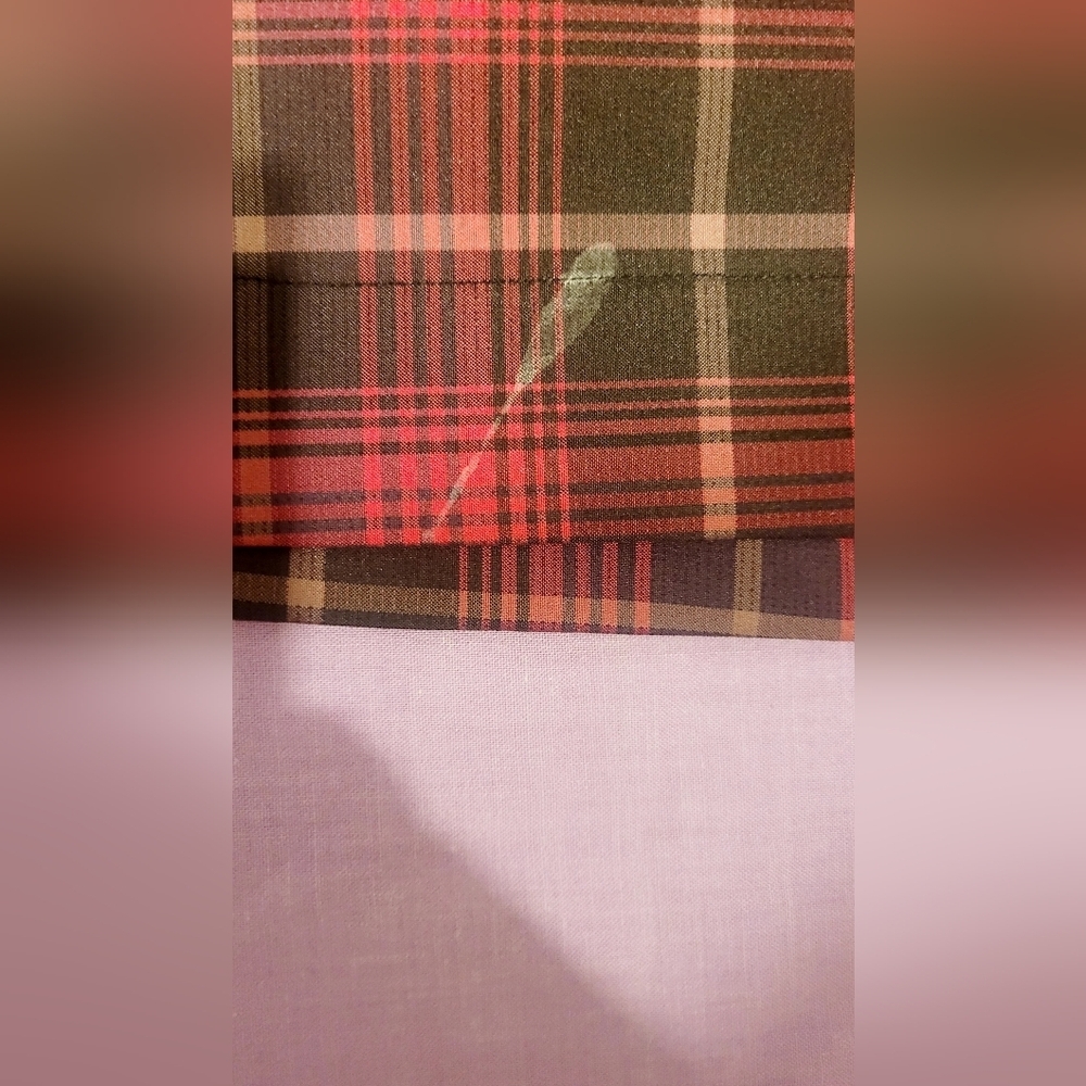 Nike Magenta Plum Purple,and Black Plaid Dri Fit Golf Skort. Ladies Size 10 - Picture 10 of 12